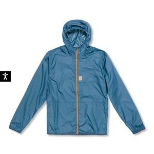 Topo Designs | Ultralight Jacket Mens | Blue | Size L